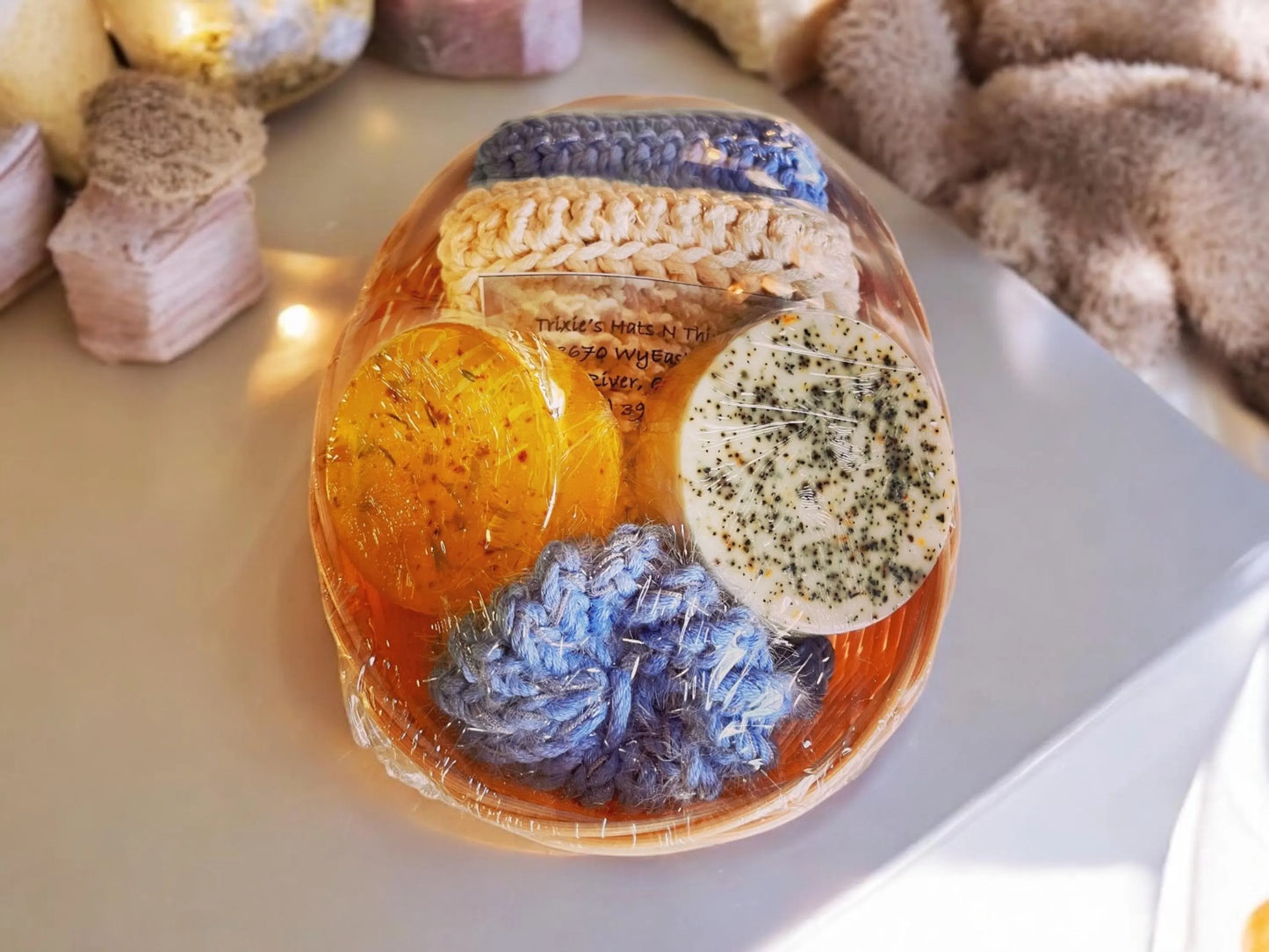 Bath set/gift for him/gift for her